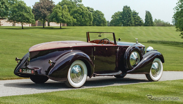 ロールスロイスのコーチビルドの歴史:ロールスロイス・ファントム II コンチネンタル・ドロップヘッドクーペ(1934年)