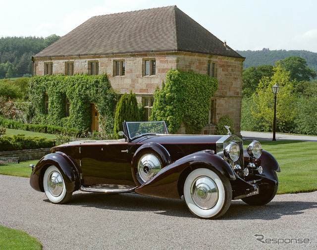 ロールスロイスのコーチビルドの歴史:ロールスロイス・ファントム II コンチネンタル・ドロップヘッドクーペ(1934年)