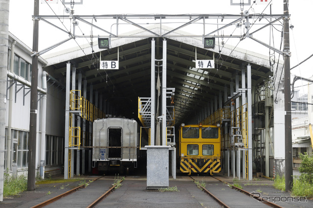 京成電鉄宗吾参道車両基地(5月22日のミステリーツアー発地)