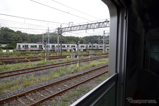 京成電鉄宗吾参道車両基地(5月22日のミステリーツアー発地)