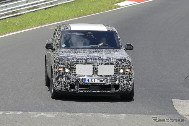BMW X8M 開発車両(スクープ写真)