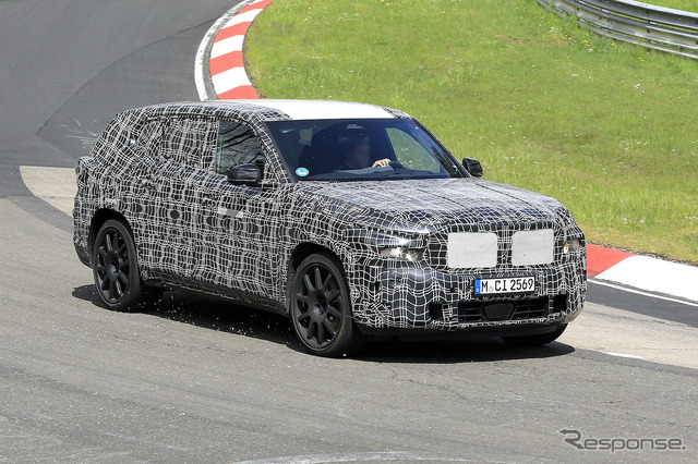 BMW X8M 開発車両(スクープ写真)