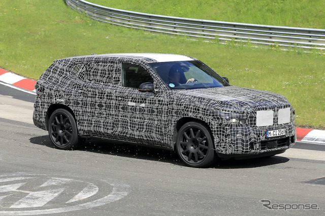 BMW X8M 開発車両(スクープ写真)