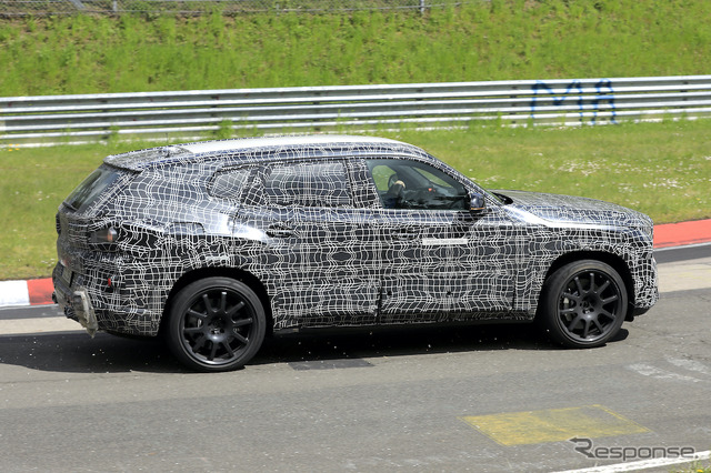 BMW X8M 開発車両(スクープ写真)