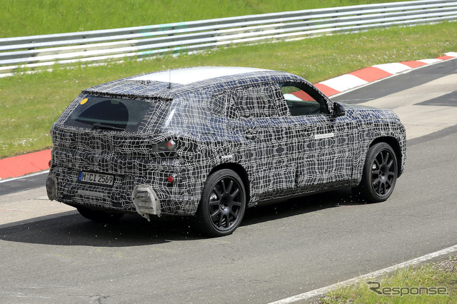 BMW X8M 開発車両(スクープ写真)