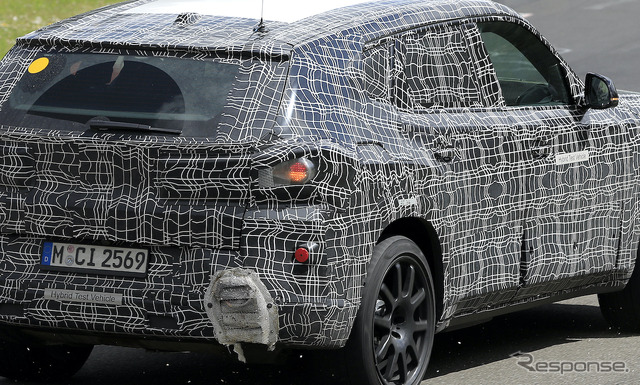 BMW X8M 開発車両(スクープ写真)