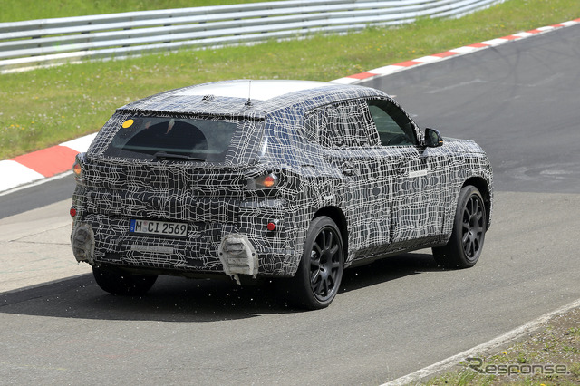BMW X8M 開発車両(スクープ写真)