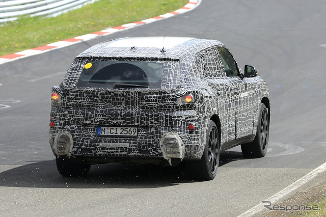 BMW X8M 開発車両(スクープ写真)