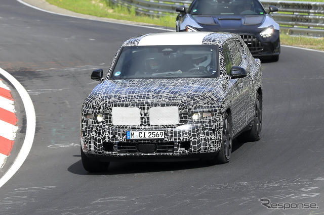 BMW X8M 開発車両(スクープ写真)