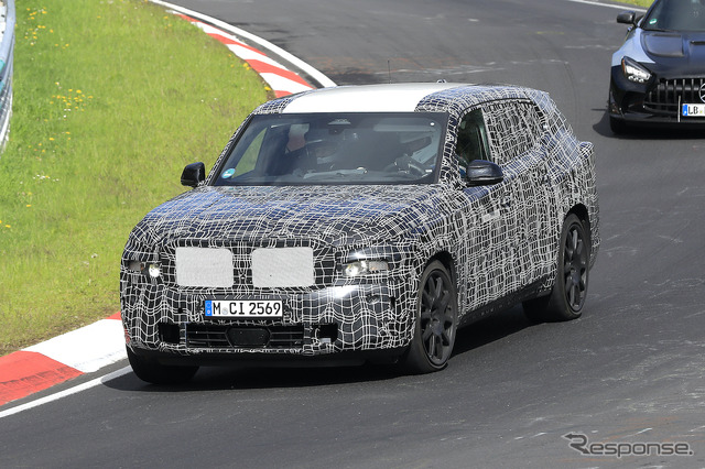 BMW X8M 開発車両(スクープ写真)