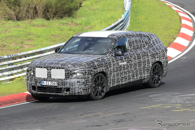 BMW X8M 開発車両(スクープ写真)