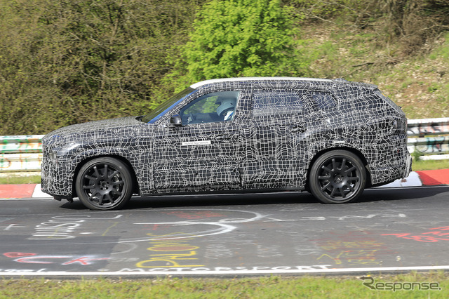 BMW X8M 開発車両(スクープ写真)