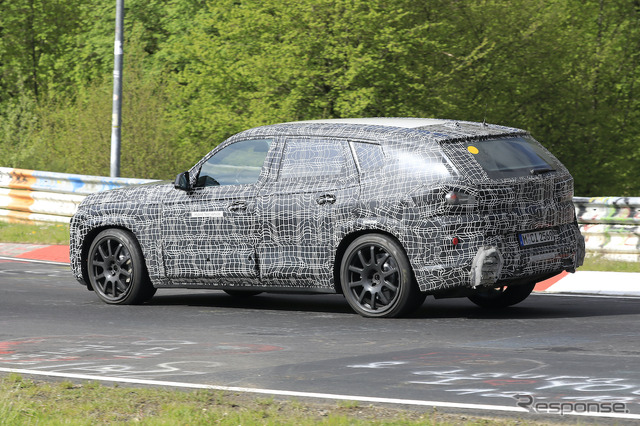 BMW X8M 開発車両(スクープ写真)