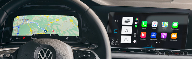 VW ゴルフ 新型欧州仕様:デジタルメータークラスター“Digital Cockpit Pro”