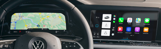 VW ゴルフ 新型欧州仕様：デジタルメータークラスター“Digital Cockpit Pro”