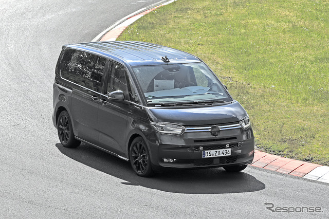 VW マルチバン新型プロトタイプ(スクープ写真)
