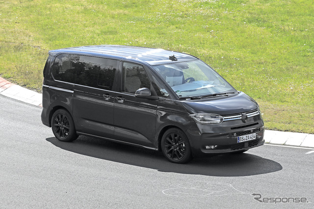 VW マルチバン新型プロトタイプ(スクープ写真)