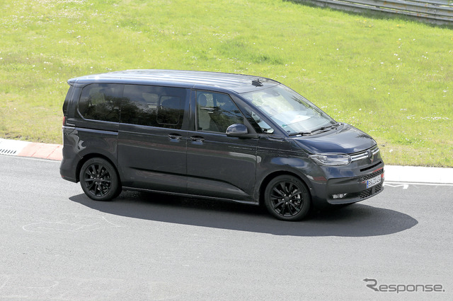VW マルチバン新型プロトタイプ(スクープ写真)