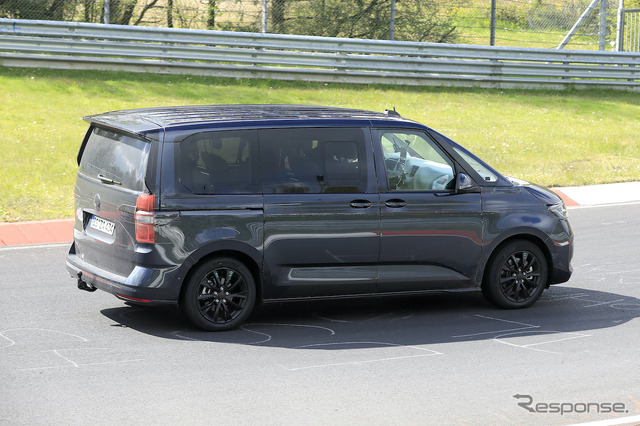VW マルチバン新型プロトタイプ(スクープ写真)