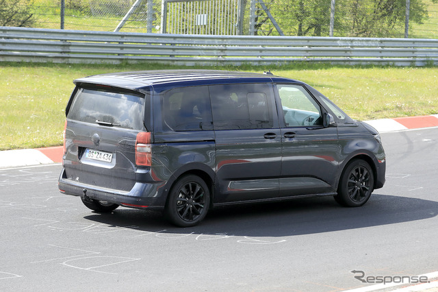 VW マルチバン新型プロトタイプ(スクープ写真)