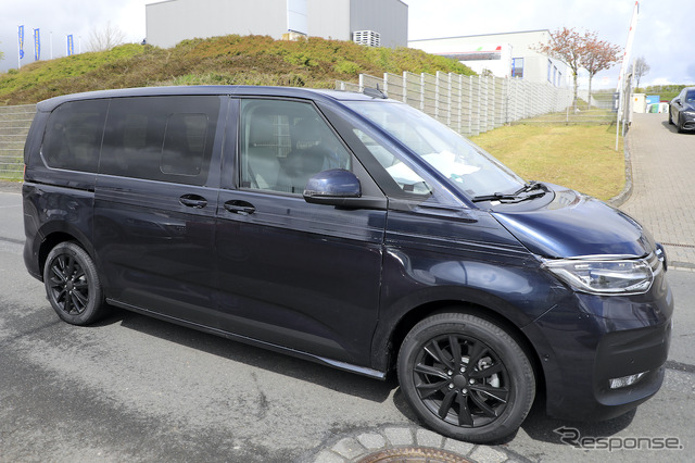 VW マルチバン新型プロトタイプ(スクープ写真)