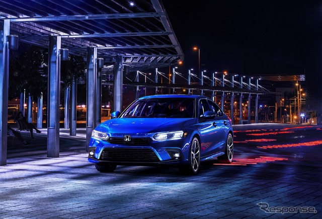 ホンダ・シビックセダン新型北米仕様