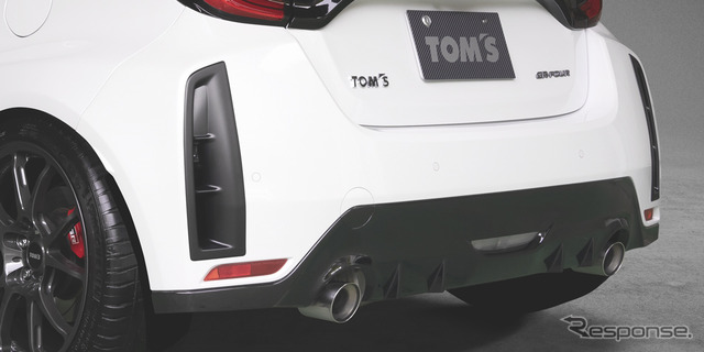 TOM'S GR YARIS リヤバンパーダクト