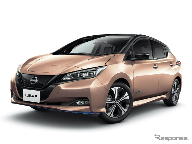 電気自動車の例：日産リーフ