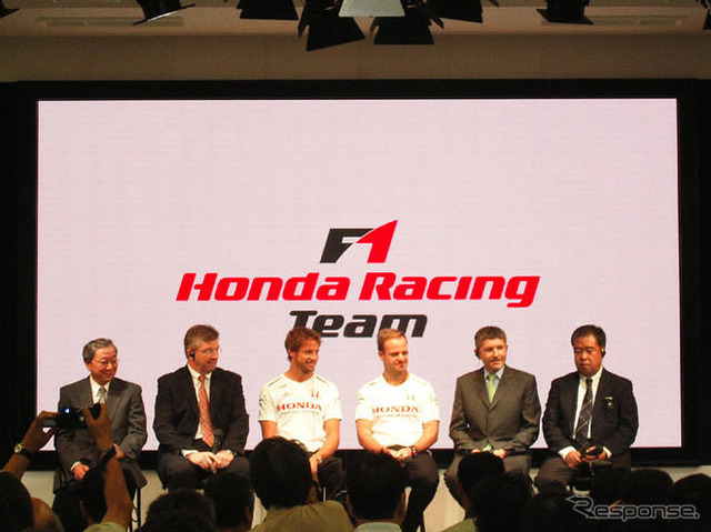 【ホンダF1】日本GP直前会見…苦渋の雨乞い