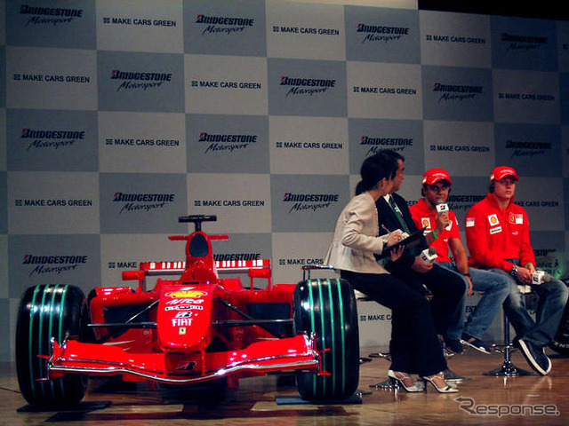 【ブリヂストンF1】日本GP直前会見…豪華！ フェラーリとマクラーレンの4名
