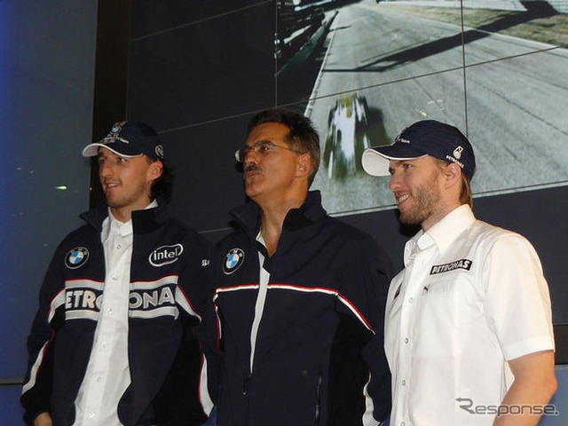 【BMWザウバーF1】日本GP直前会見…ニック、ロバート&マリオのトリオでトーク