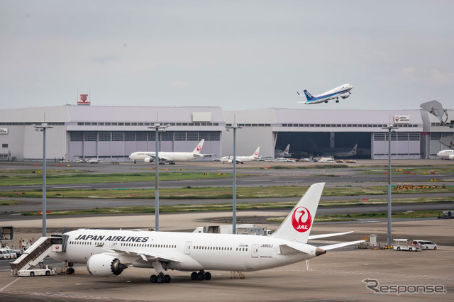 東京・羽田空港（5月）