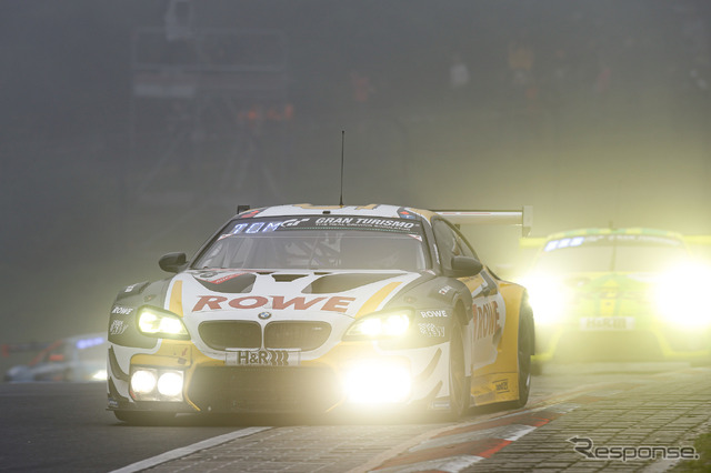 ニュルブルクリンク24時間耐久レース:総合2位の#98 ローヴェBMW
