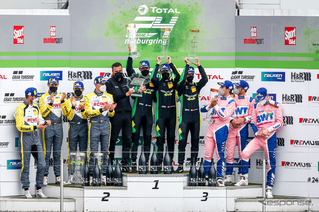 ニュルブルクリンク24時間耐久レース:表彰台