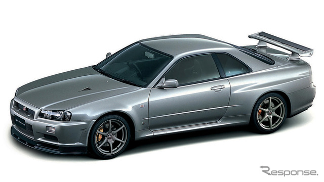 日産スカイラインR34 GT-R V-スペックII Nur同型車