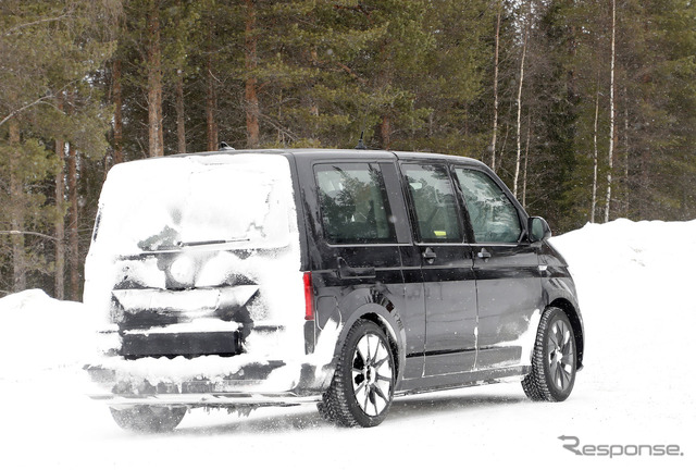 VW ID.BUZZ 市販型プロトタイプ(スクープ写真)