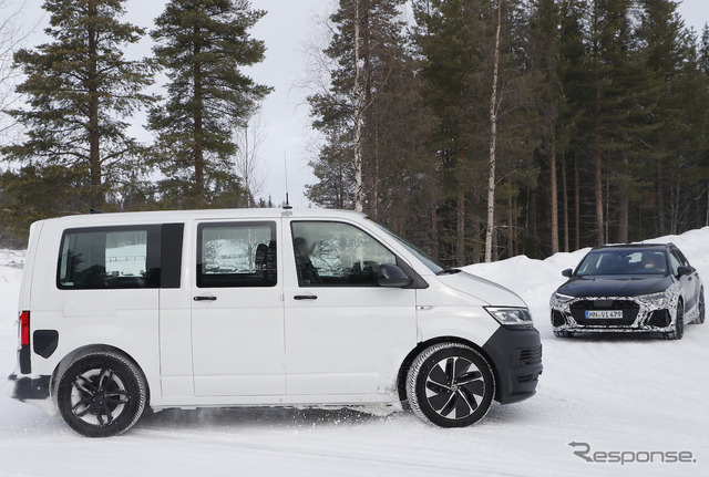 VW ID.BUZZ 市販型プロトタイプ(スクープ写真)