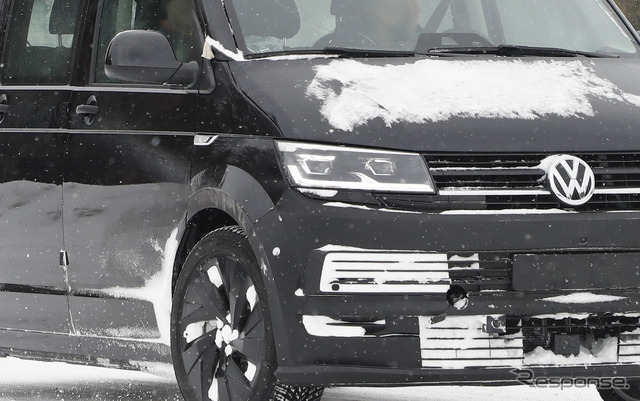 VW ID.BUZZ 市販型プロトタイプ(スクープ写真)