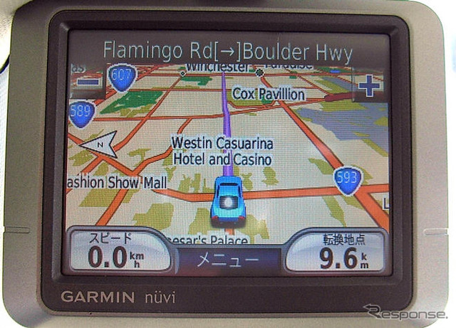 【GARMIN nuvi250plus使ってみた】nuviをお供にグランドキャニオン鉄道へ