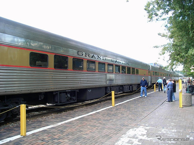 【GARMIN nuvi250plus使ってみた】nuviをお供にグランドキャニオン鉄道へ