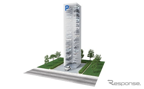 エレベータ方式駐車設備「エレパーク」