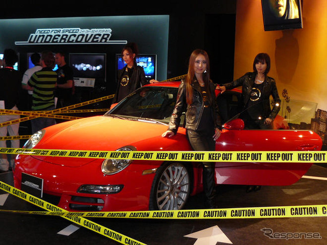 【東京ゲームショウ08】レースゲーム、数は多くはないが新作あり