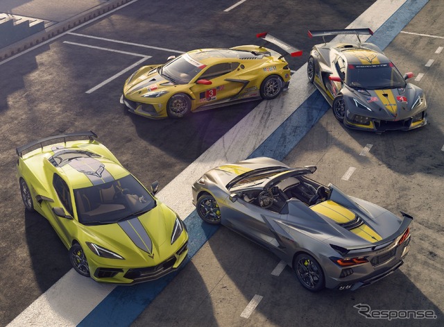 シボレー・コルベット の2022年モデル「IMSA GTLMチャンピオンシップエディション」(下)