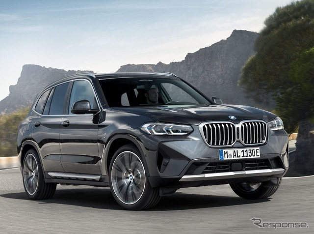 BMW X3 改良新型のPHV「xDrive30e」