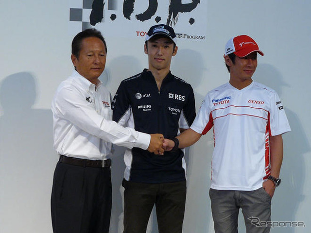 【トヨタF1お台場イベント】一貴と可夢偉の過去、トークショーで…