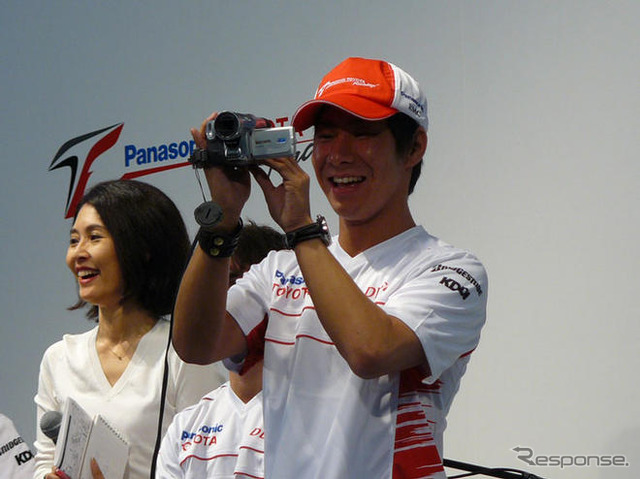 【トヨタF1お台場イベント】一貴と可夢偉の過去、トークショーで…