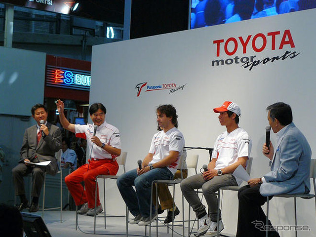 【トヨタF1お台場イベント】一貴と可夢偉の過去、トークショーで…