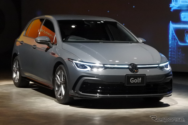 VW ゴルフ 新型発表会