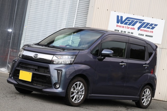 car audio newcomer! ダイハツ ムーヴ(オーナー:廣下瑠里子さん) by Warps 後編