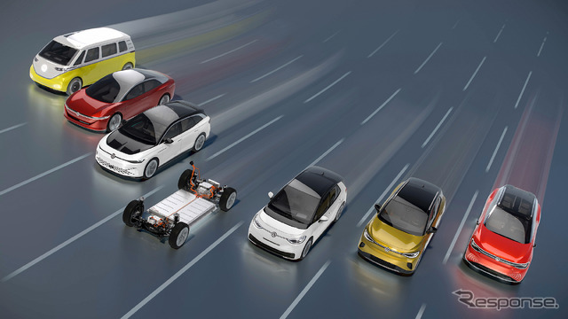 VWの電動車ブランド「ID.」ファミリー